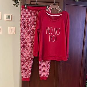 Rae Dunn Christmas pajama set